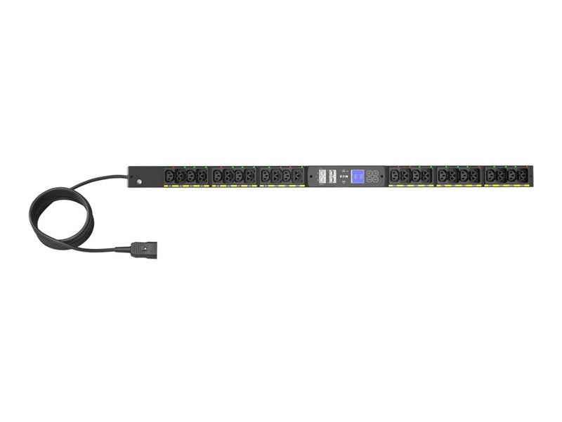 EATON PDU G4 MA 0U C20 16A 1P 12xC13 12xC39 Vorderansicht