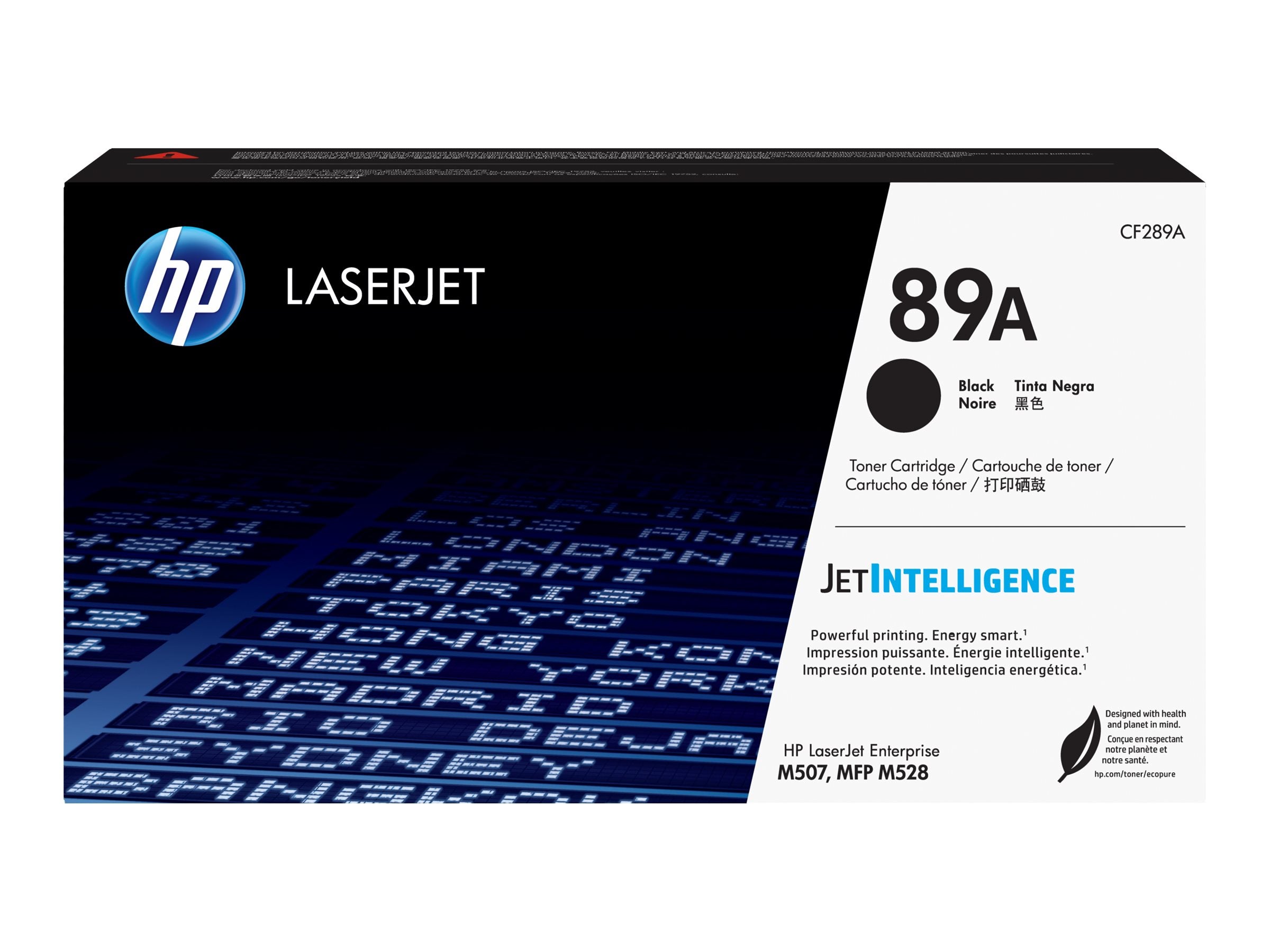 HP 89A Black LaserJet Toner Cartridge Vorderansicht