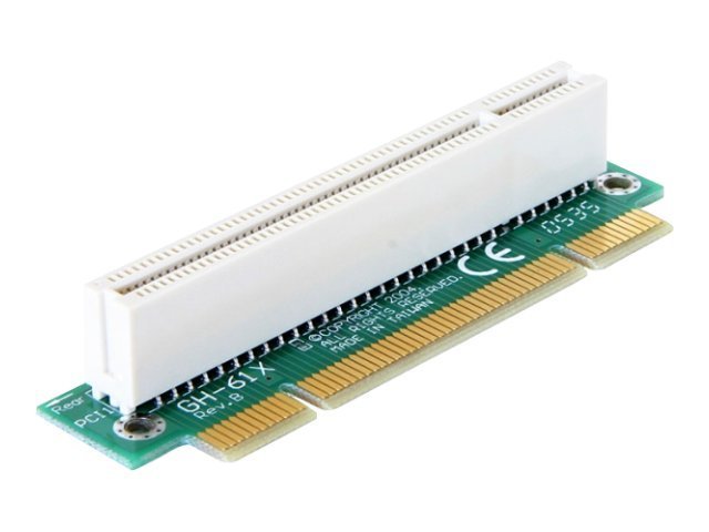DELOCK PCI-Riser-Karte 90G gewinkelt links - Vorderansicht