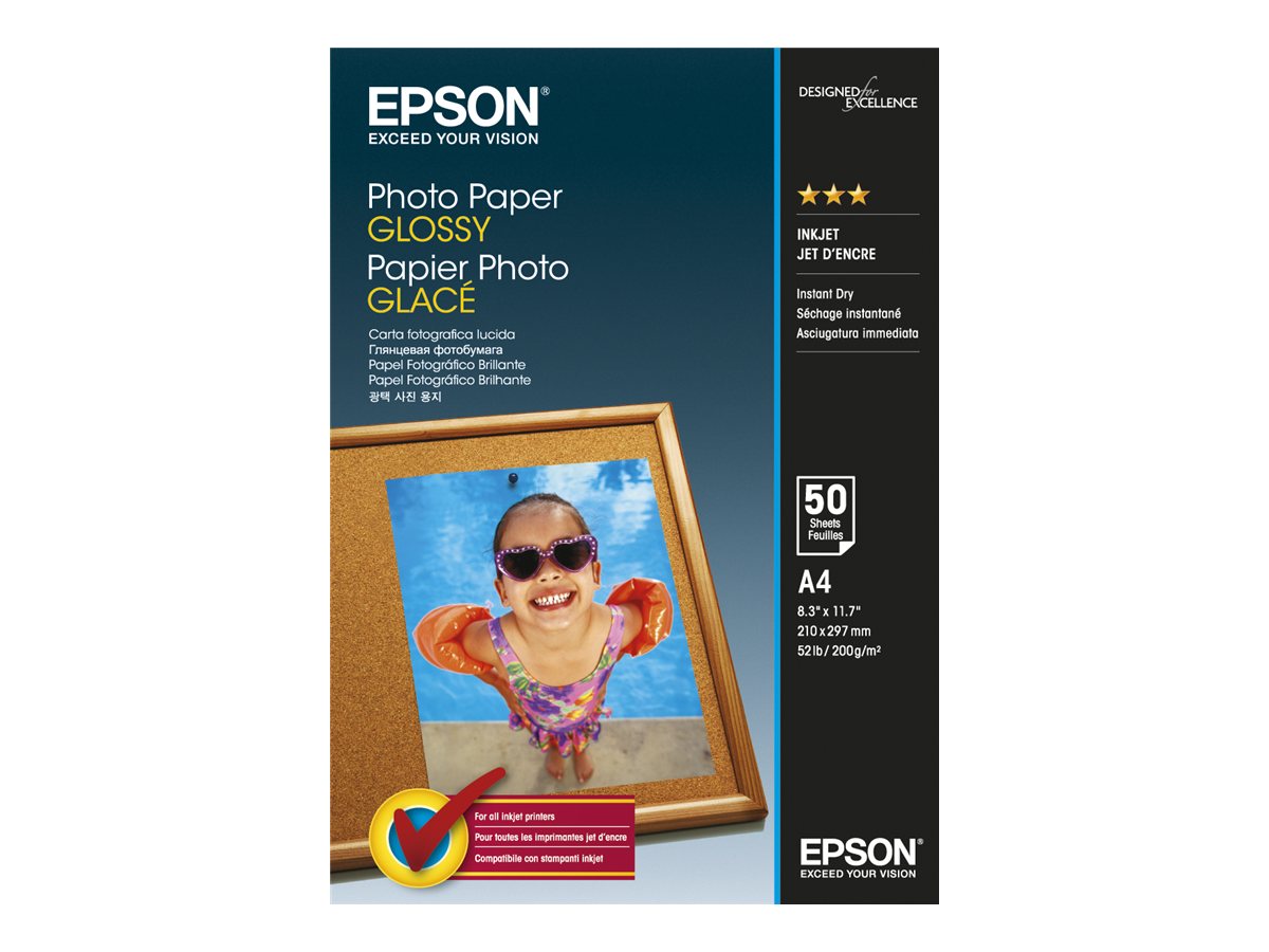 EPSON Foto Papier glänzend A4 Verpackung