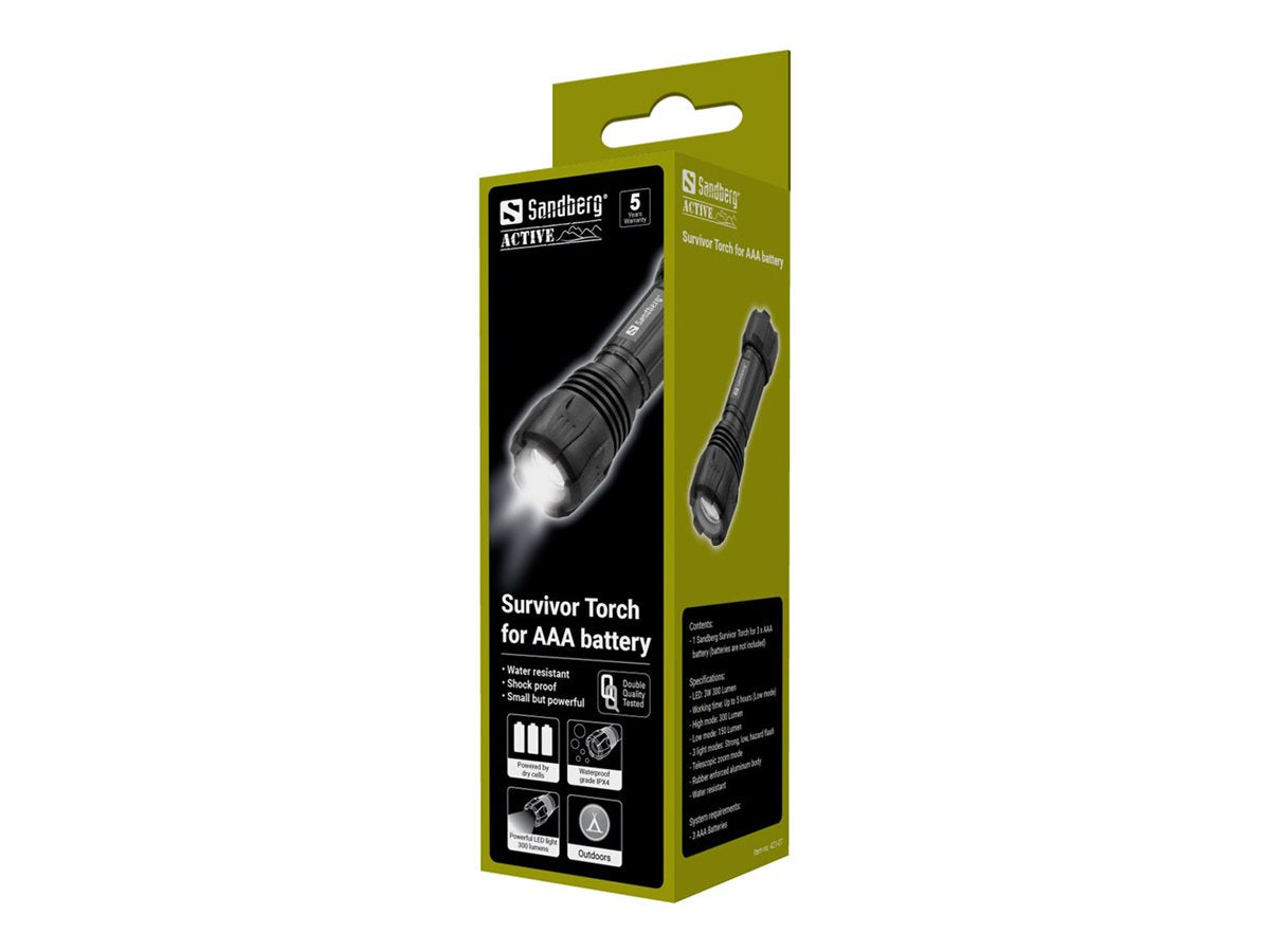 SANDBERG Survivor Torch Verpackung