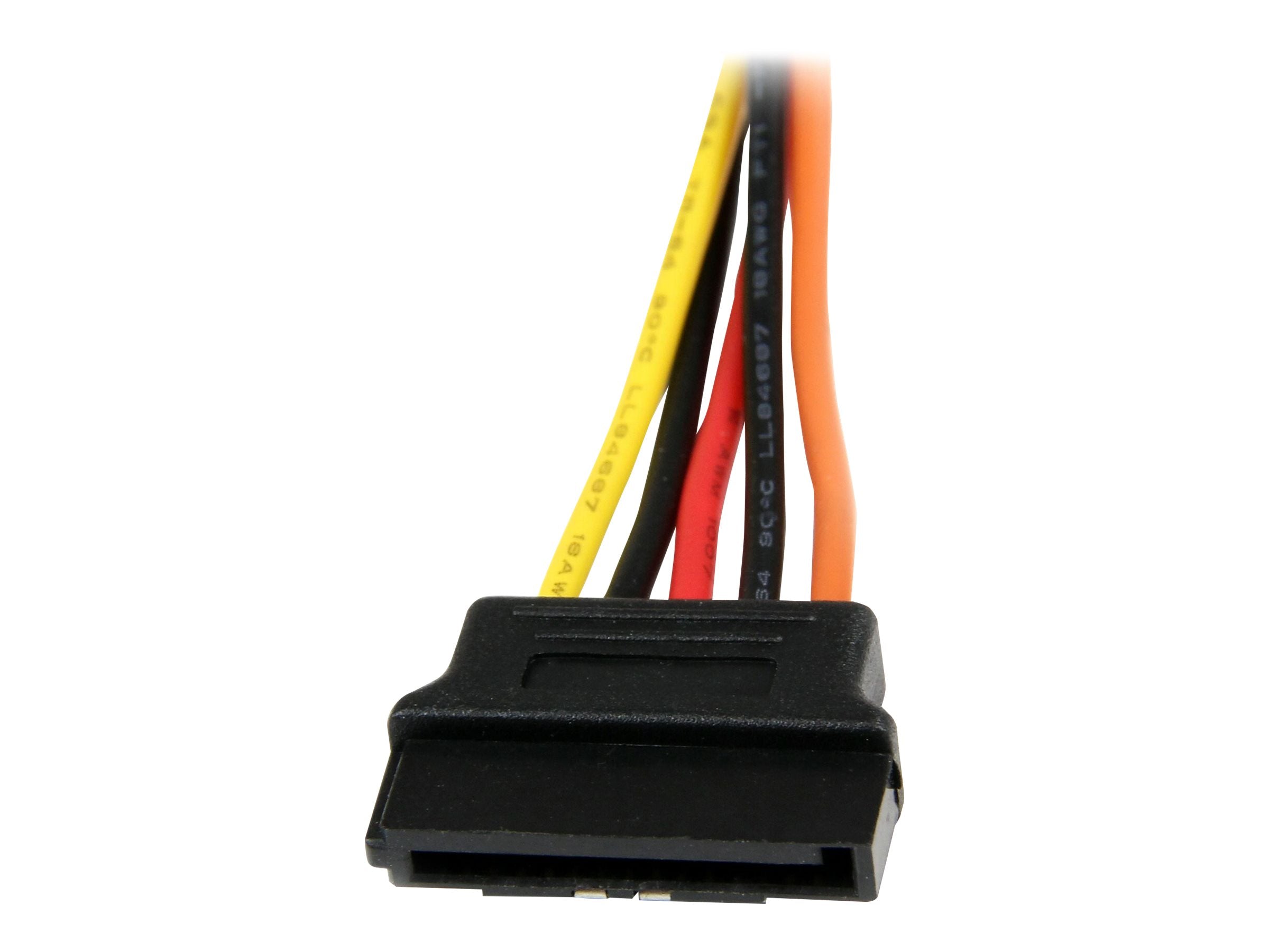 STARTECH.COM 6in Latching SATA Power Y Splitter Cable Adapter - M/F Verpackung
