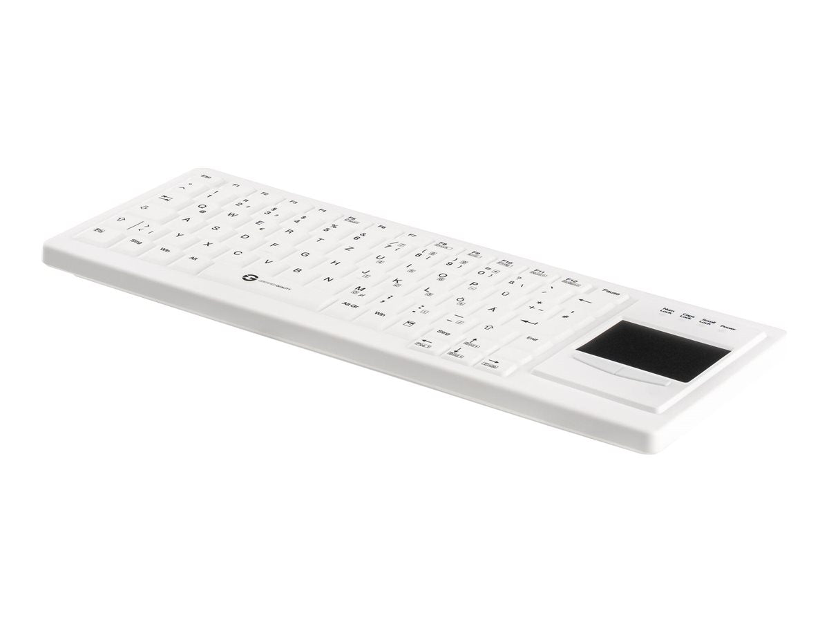 GETT Cleantype Xtra Touch Protect Silikontastatur mit Touchpad
