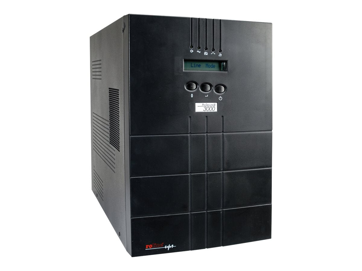 ROLINE ProSecure III 3000 - Online USV Vorderansicht