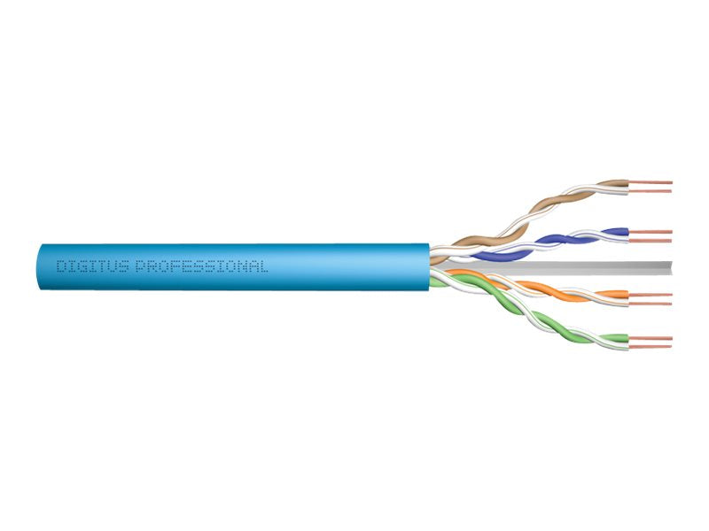 DIGITUS DK-1614-A-VH-5 CAT 6A U-UTP Installationskabel Vorderansicht