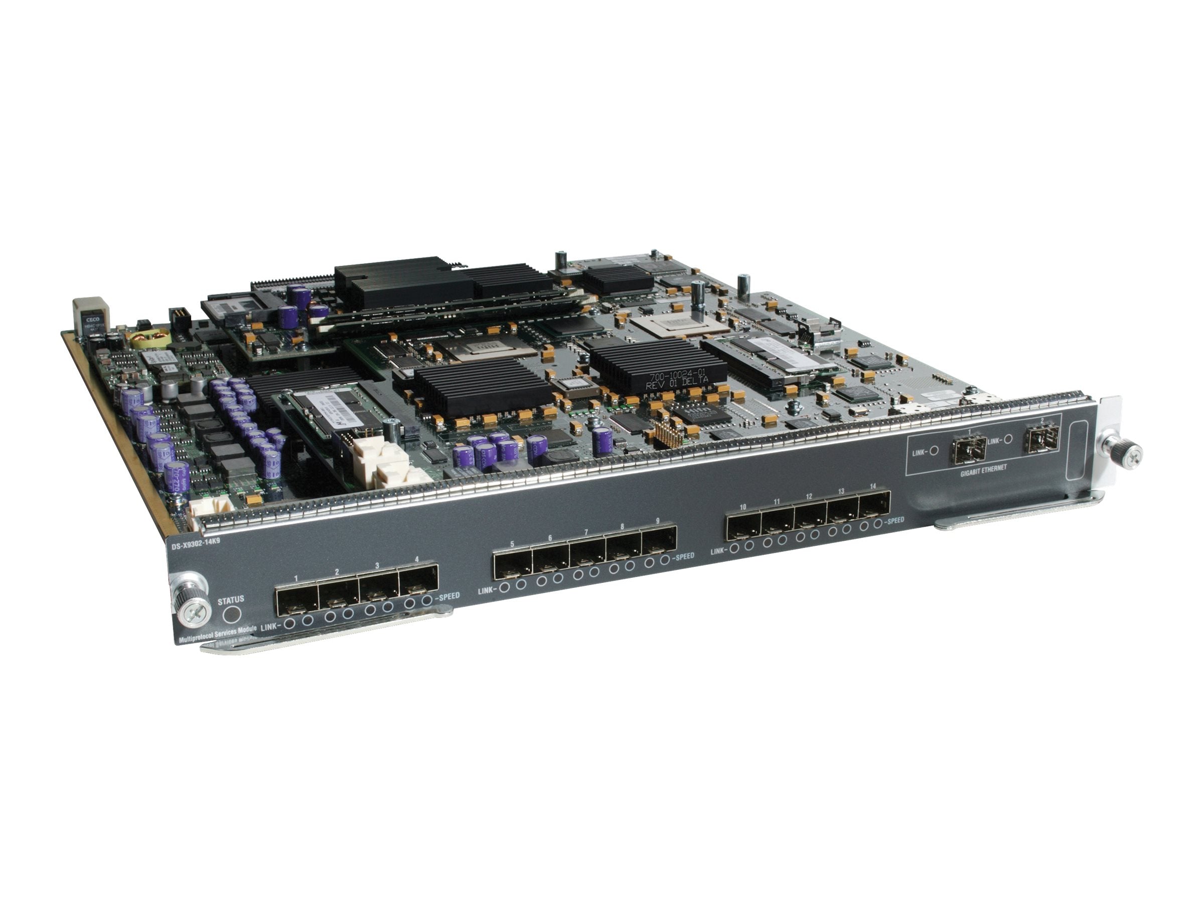 HPE SN6610C 16-port Fibre Channel Expansion Module Vorderansicht