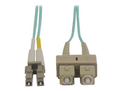 EATON TRIPPLITE 10Gb Duplex Multimode 50/125 OM3 LSZH Fiber Patch Cable LC/SC - Vorderansicht