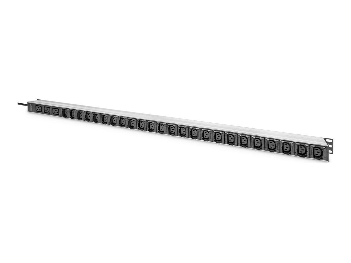 DIGITUS IT BASIC PDU Vertical 16A 24 x C13 3 x C19 - Vorderansicht