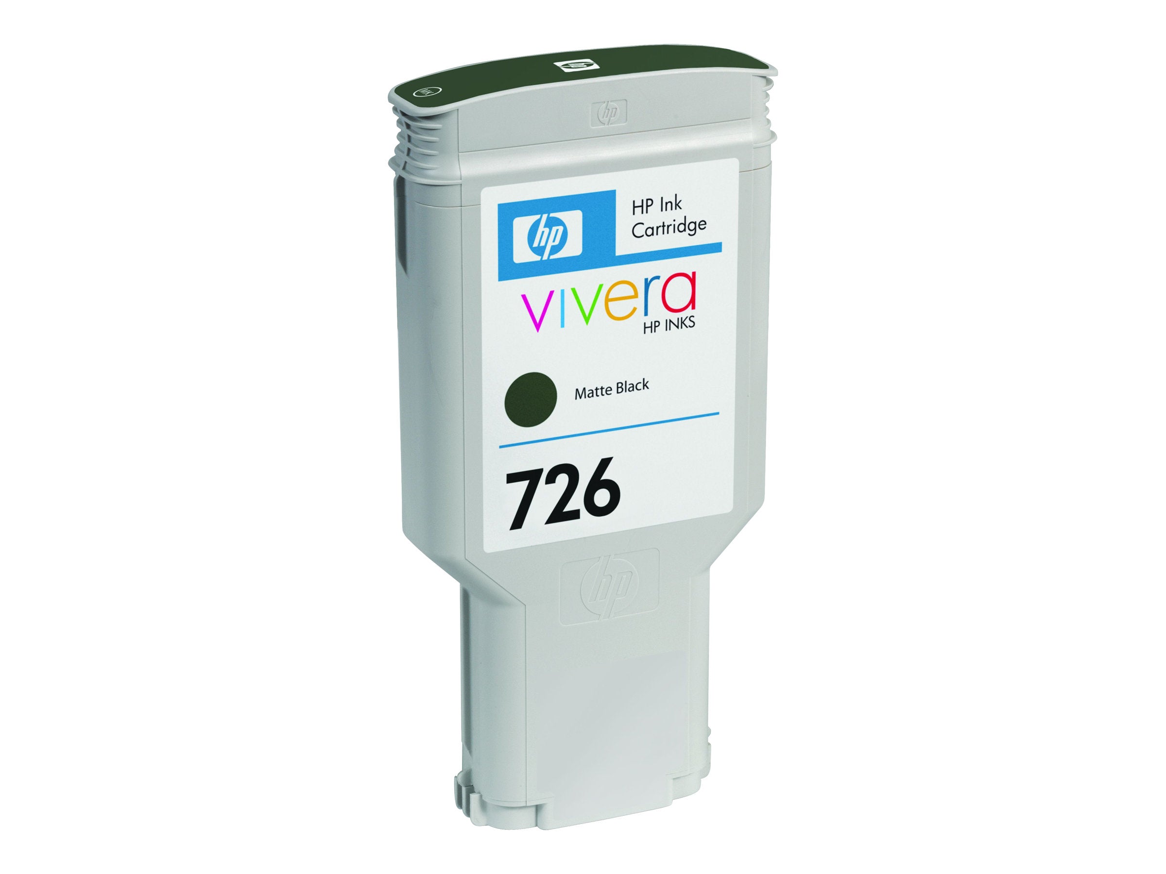 HP 726 Tintenpatrone CH575A matte black Vorderansicht