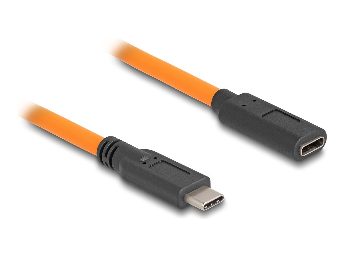 DELOCK USB 5 Gbps Kabel USB Type-C Stecker zu USB Type-C Buchse - Vorderansicht