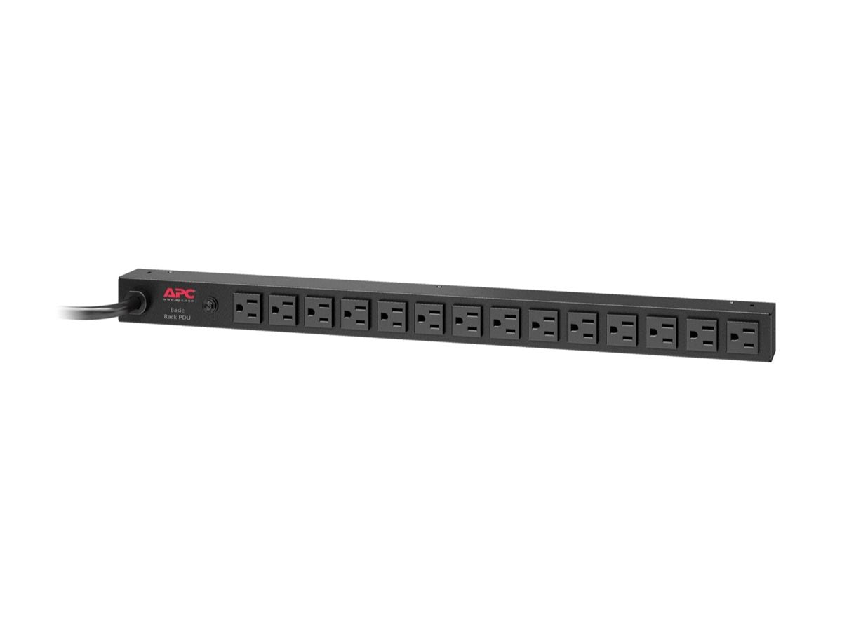 APC Power distribution strip rack-mountable AC 120V input NEMA L5-20 output connectors 14 NEMA 5-15 3