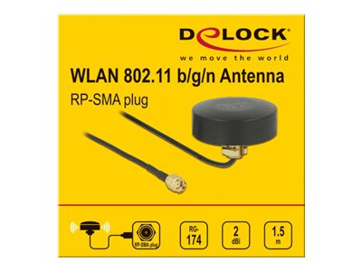 DELOCK WLAN Antenne Detailansicht