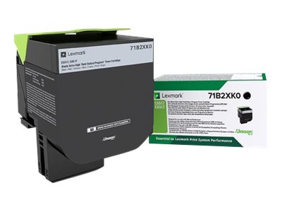 LEXMARK 8K Return Program Tonerpatrone Schwarz Vorderansicht