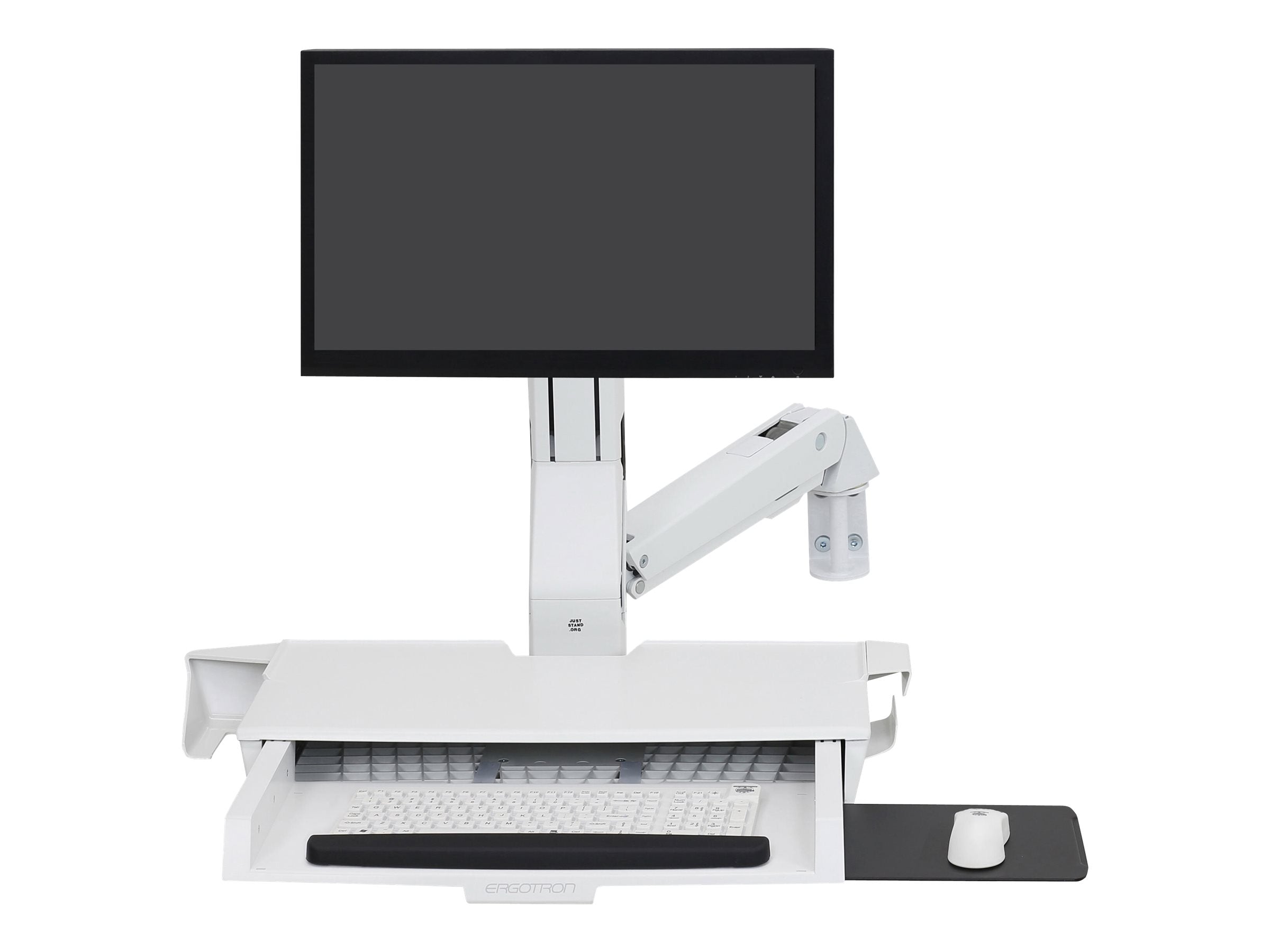 ERGOTRON StyleView Sit-Stand Combo Vorderansicht