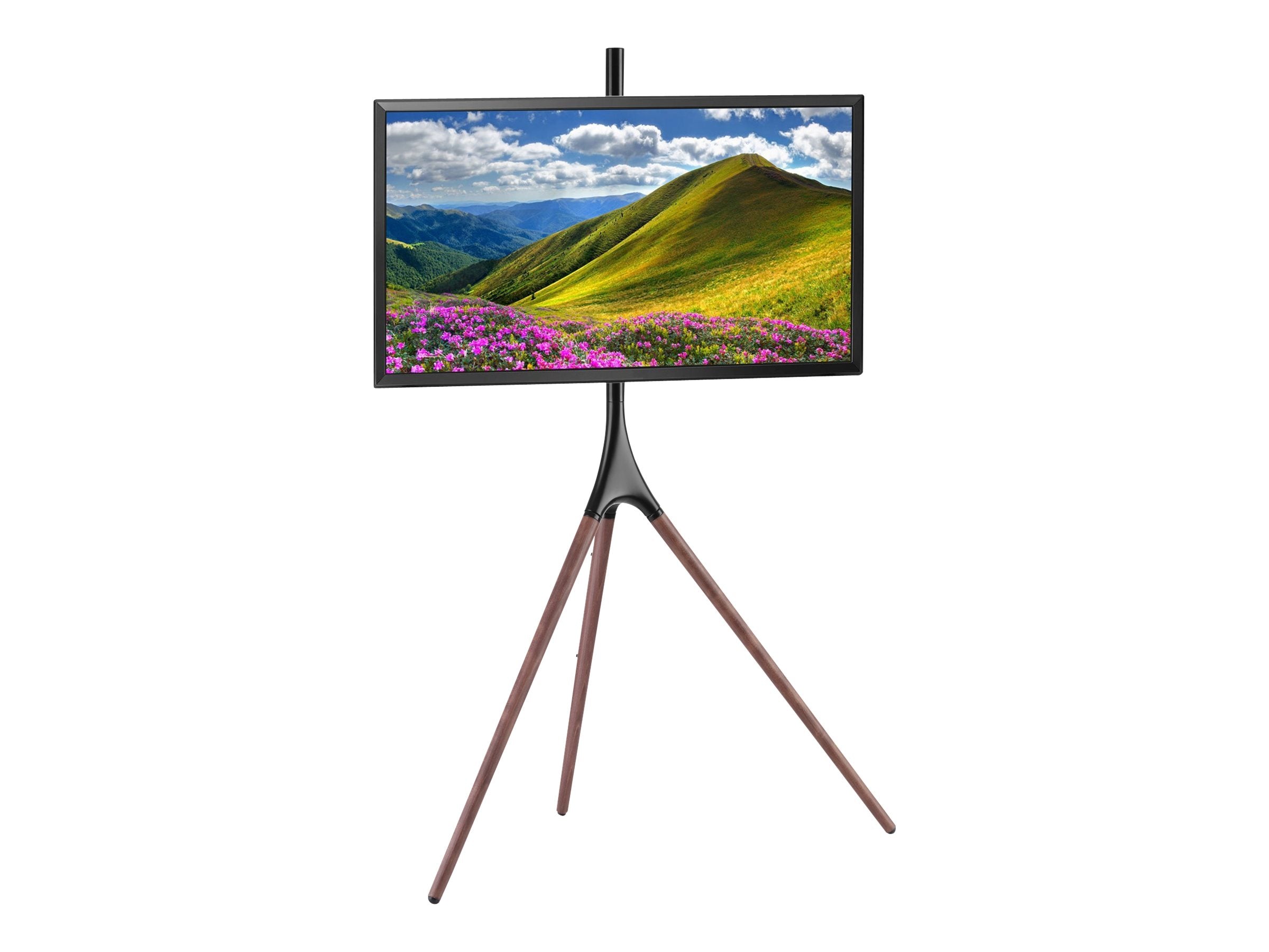 TECHLY TV Dreibein Standfuss Seitenansicht