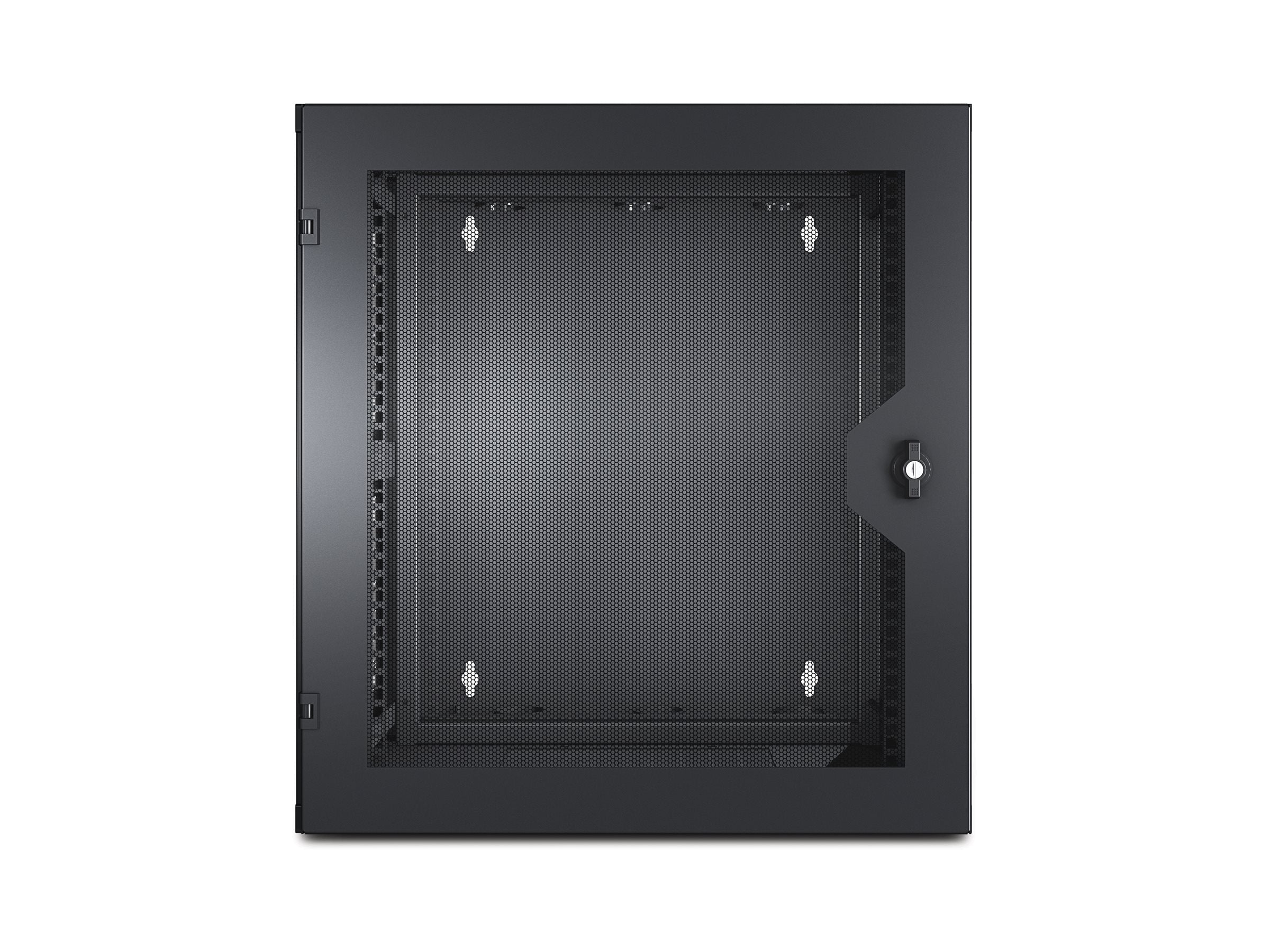 APC NetShelter WX 13U Vented Front Door schwarz - Detailansicht