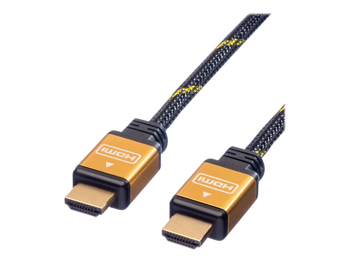 ROLINE GOLD HDMI High Speed Kabel ST-ST 20m - Vorderansicht