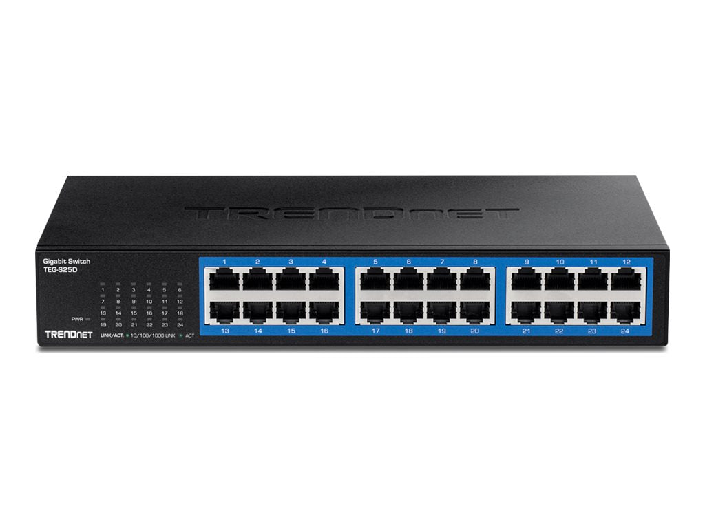 TRENDNET TEG-S25D 24 Port Desktop Gigabit Switch Verpackung