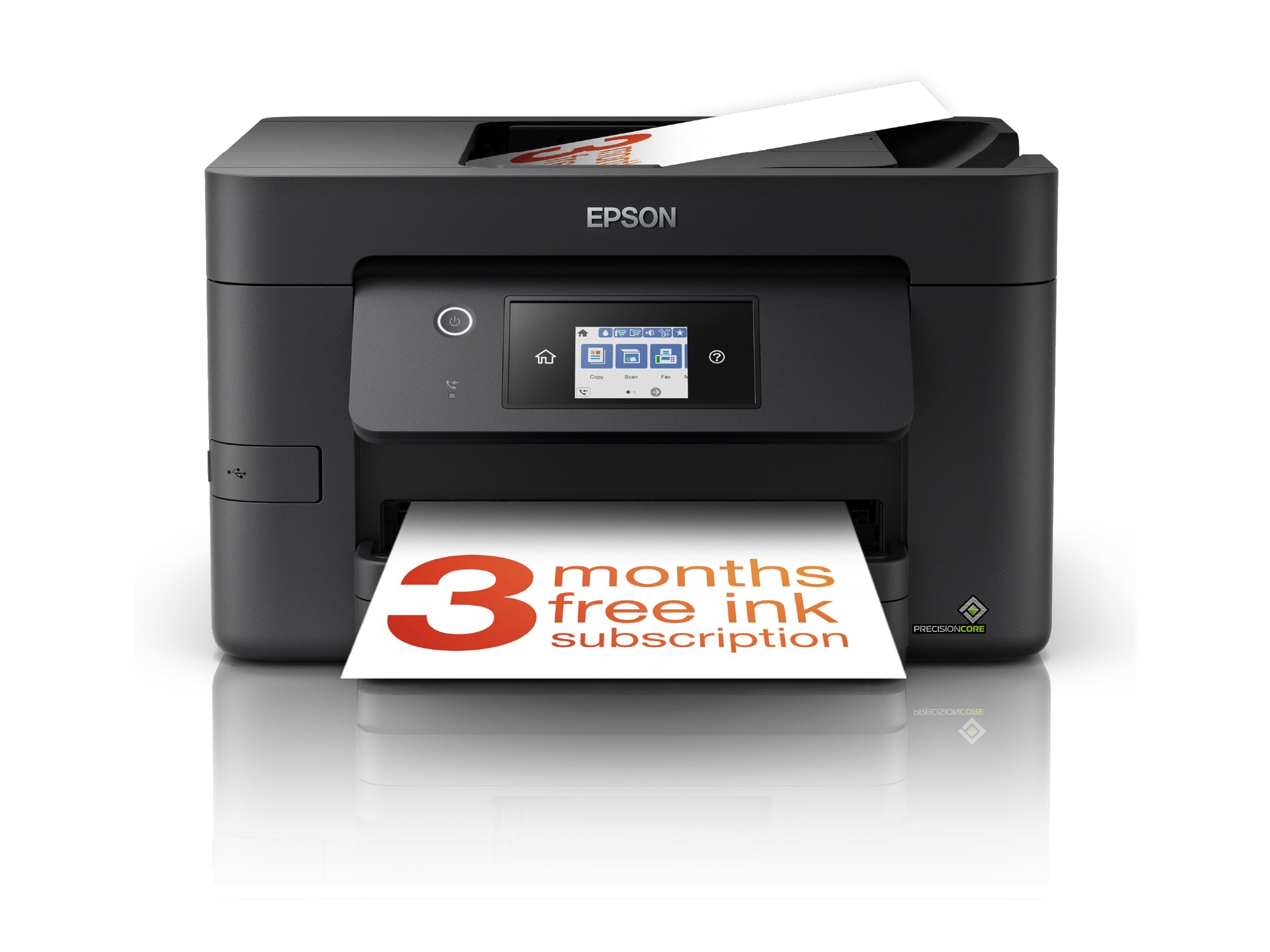 EPSON WorkForce WF-3820DWF Multifunktionsdrucker Vorderansicht