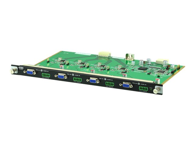 ATEN VM7104 4-Port VGA Eingabekarte Vorderansicht