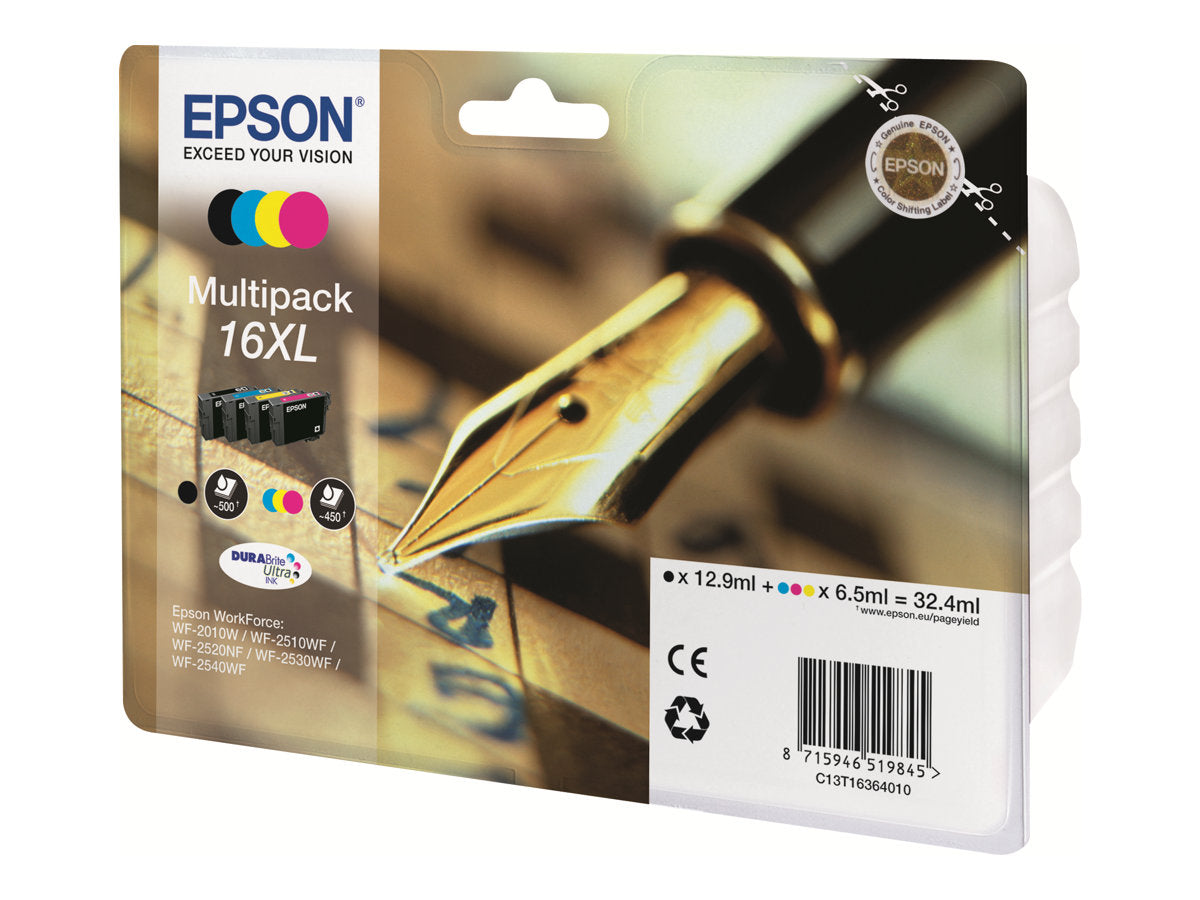 EPSON 2LB 16XL Tintenpatrone Vorderansicht