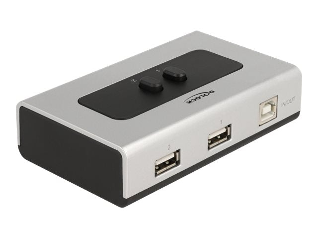 DELOCK Umschalter USB 2.0 Vorderansicht