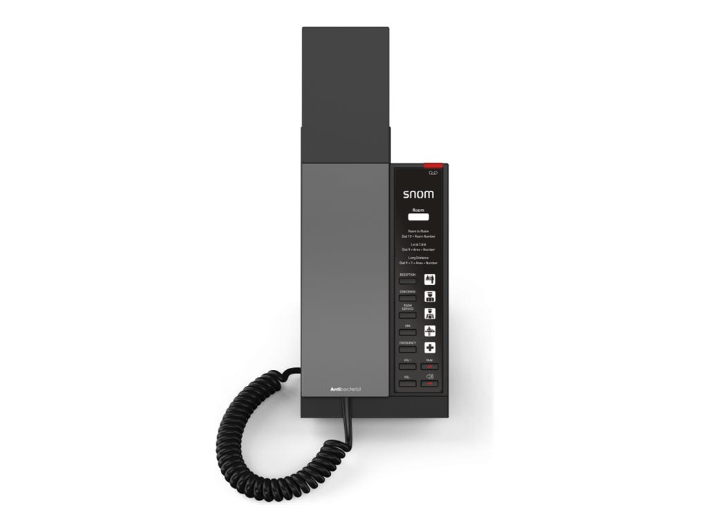 SNOM HD340 VoIP-Telefon Vorderansicht