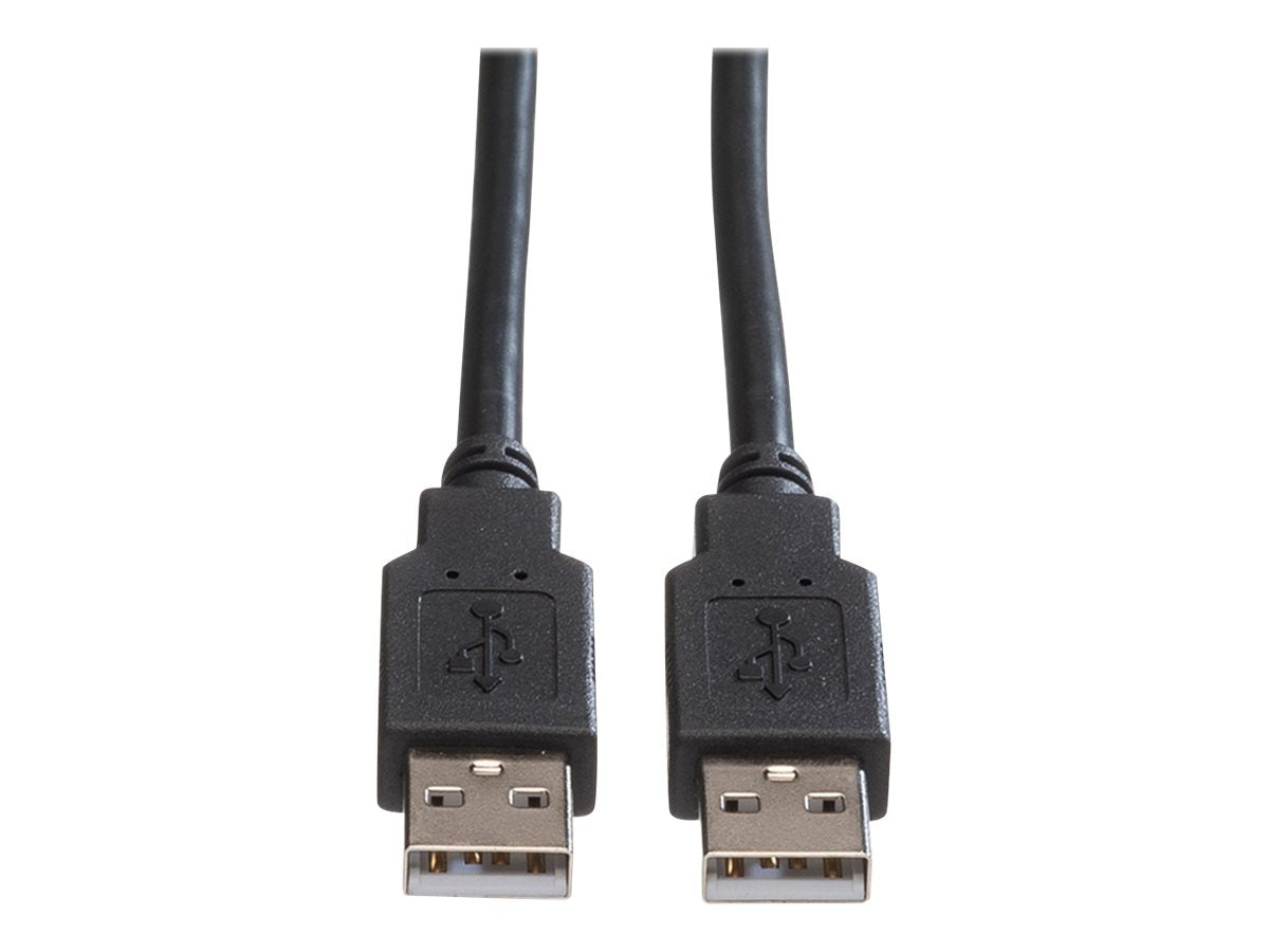 ROLINE USB 2.0 Kabel Typ A-A schwarz 1,8m Verpackung
