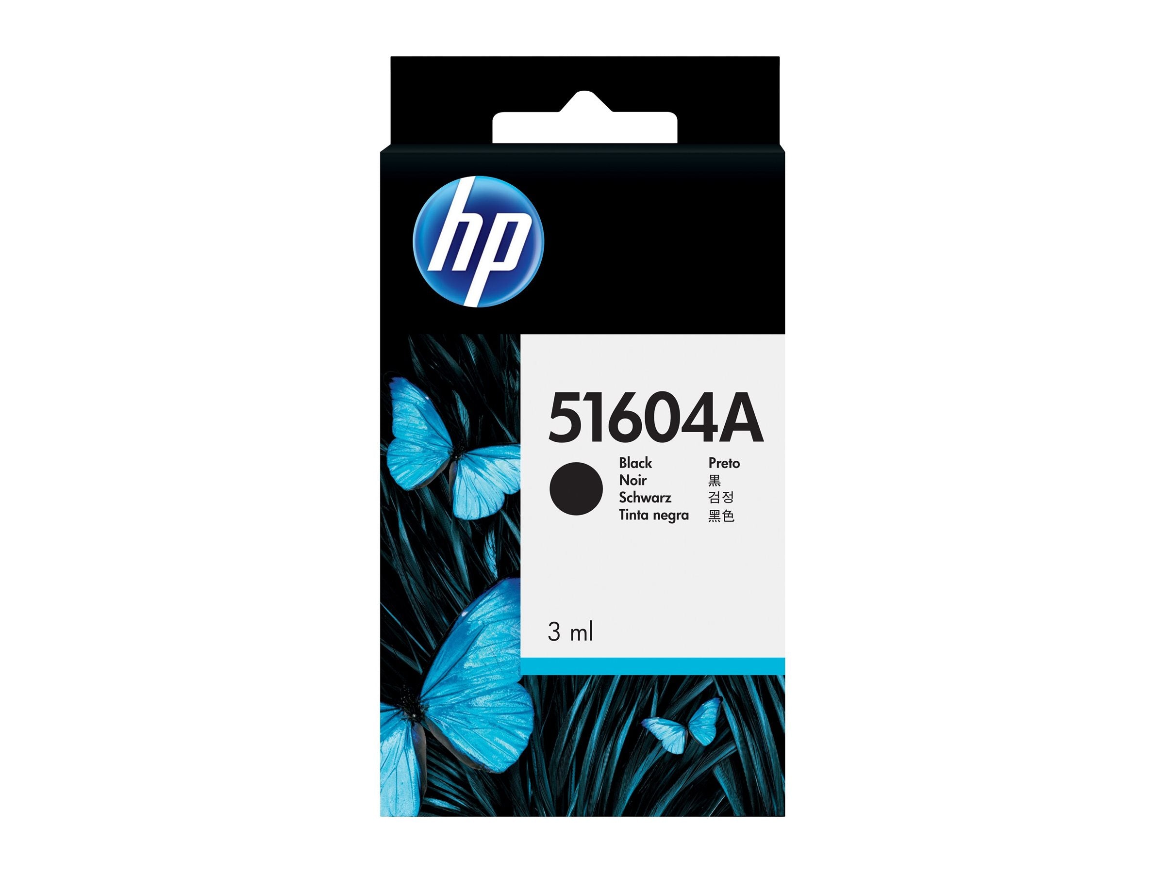 HP 51604A Tintenpatrone schwarz Vorderansicht