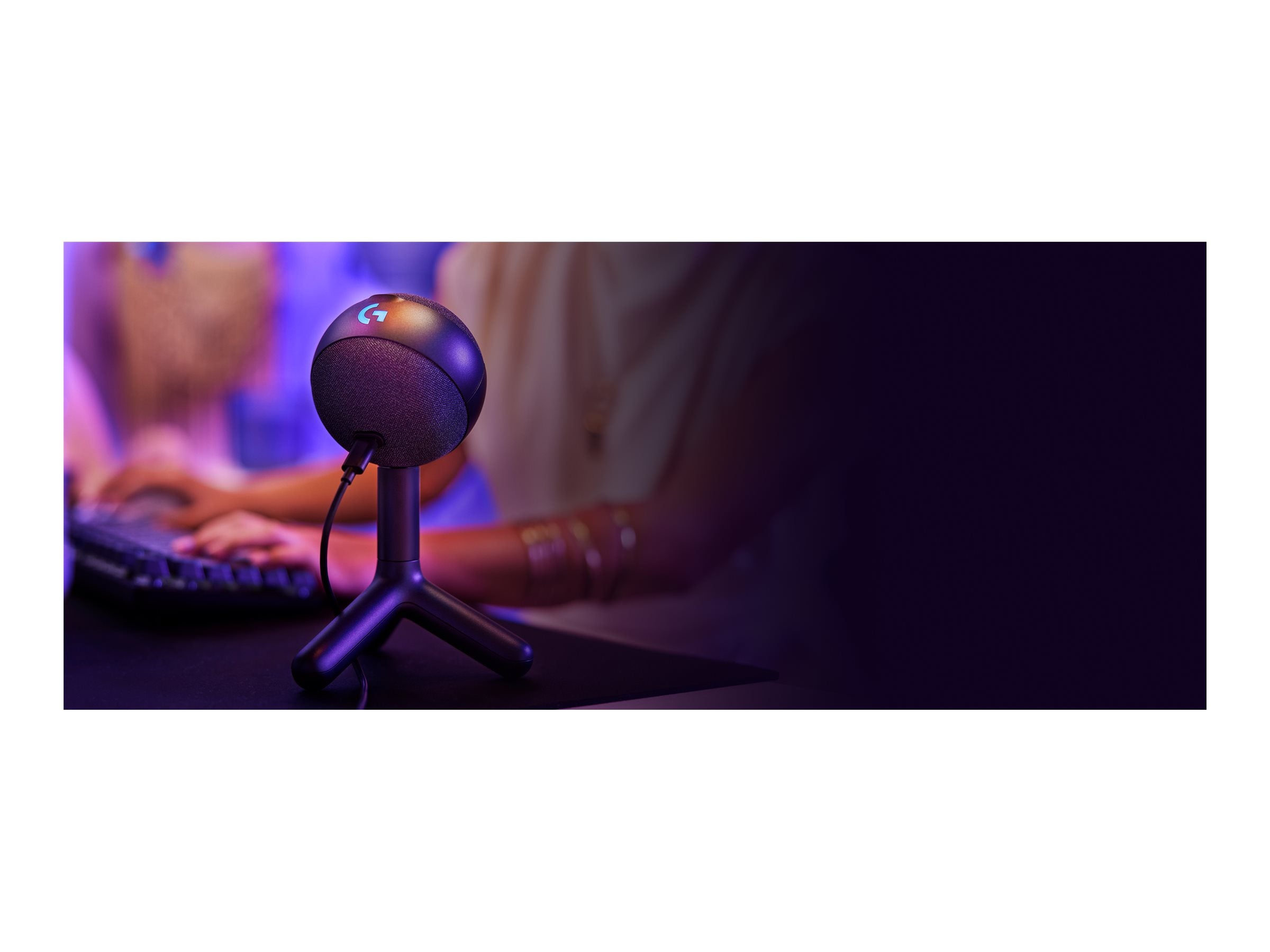 LOGITECH G Yeti Orb Mikrofon USB black Detailansicht