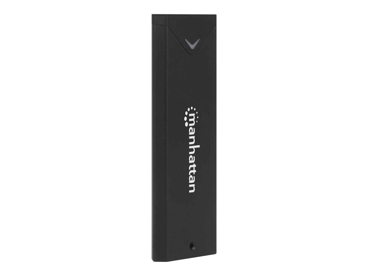 MANHATTAN M.2 NVMe SSD-Festplattengehäuse Seitenansicht