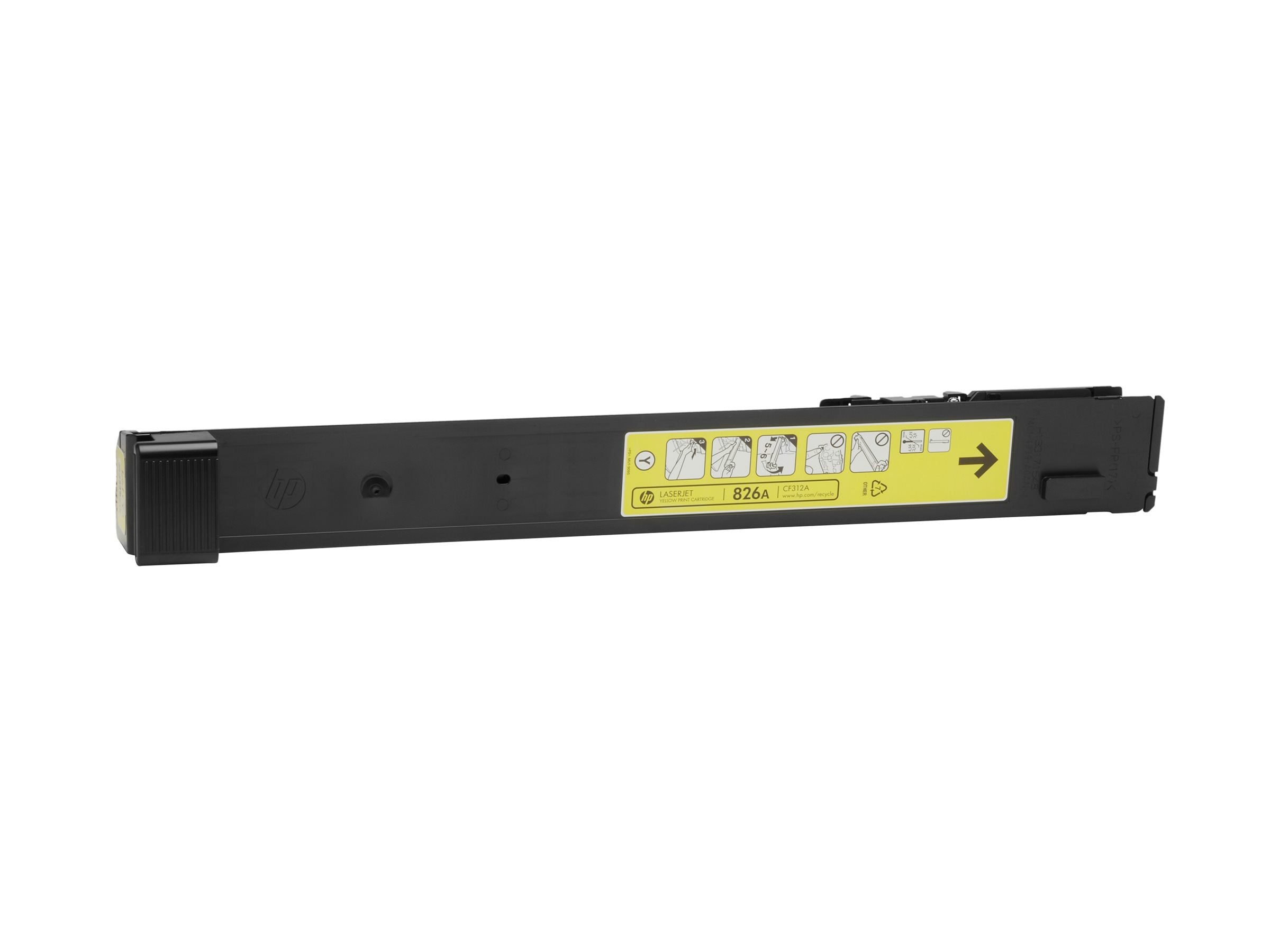 HP 826A Original Toner gelb Vorderansicht