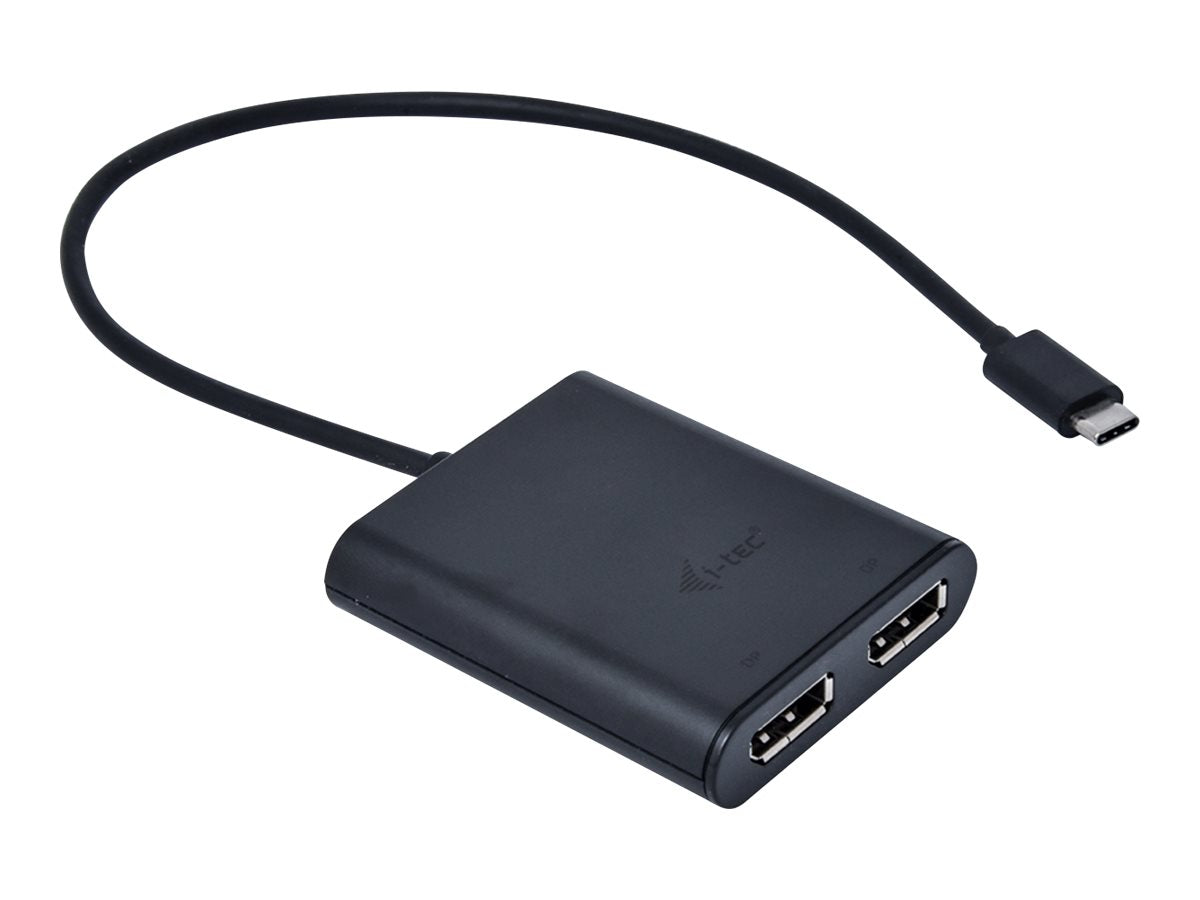I-TEC USB C auf Dual DisplayPort VideoAdapter Verpackung