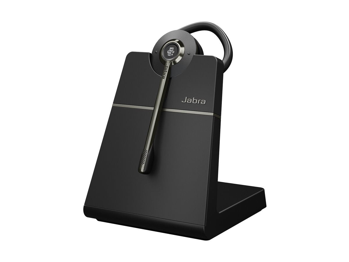 JABRA Engage 55 SE Convertible headset MS with earhook Link 400a DECT adapter USB-A Engage 55 Deskstand 1