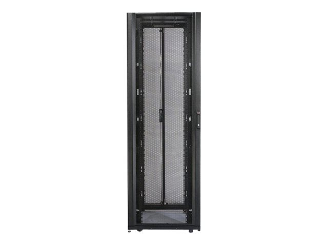 APC Netshelter SX 48U Detailansicht der Montageschienen