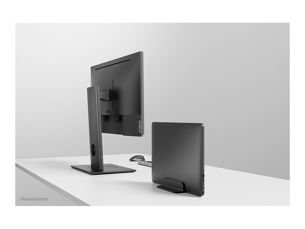 NEOMOUNTS Vertical Laptop Stand Seitenansicht