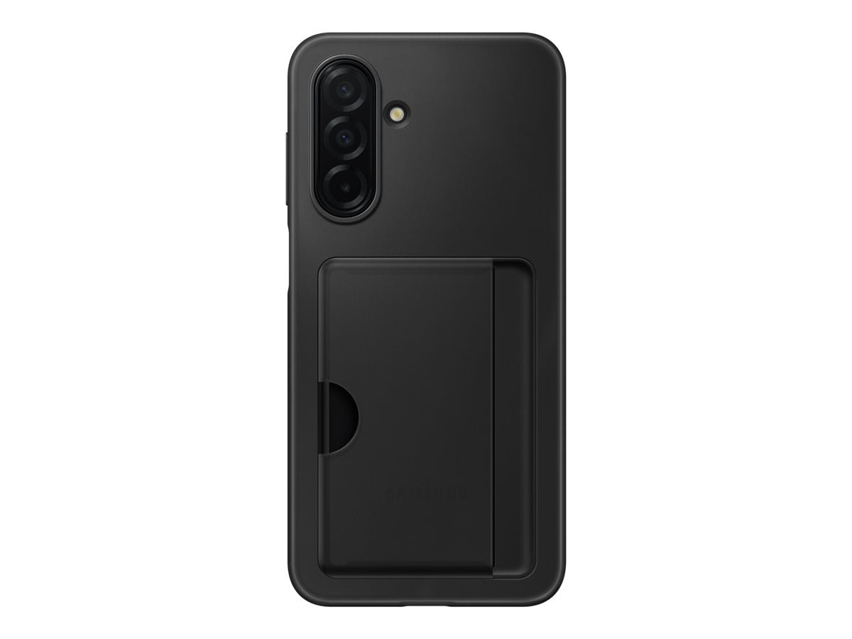 SAMSUNG Card Slot Case Galaxy A26 SM-A266 Black - Vorderansicht