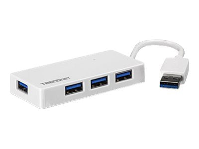 TRENDNET TU3-H4E 4-Port USB 3.0 Mini Hub Vorderansicht
