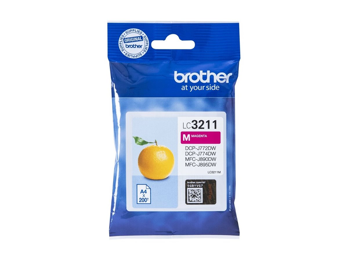 BROTHER LC3211M Tintenpatrone Vorderansicht