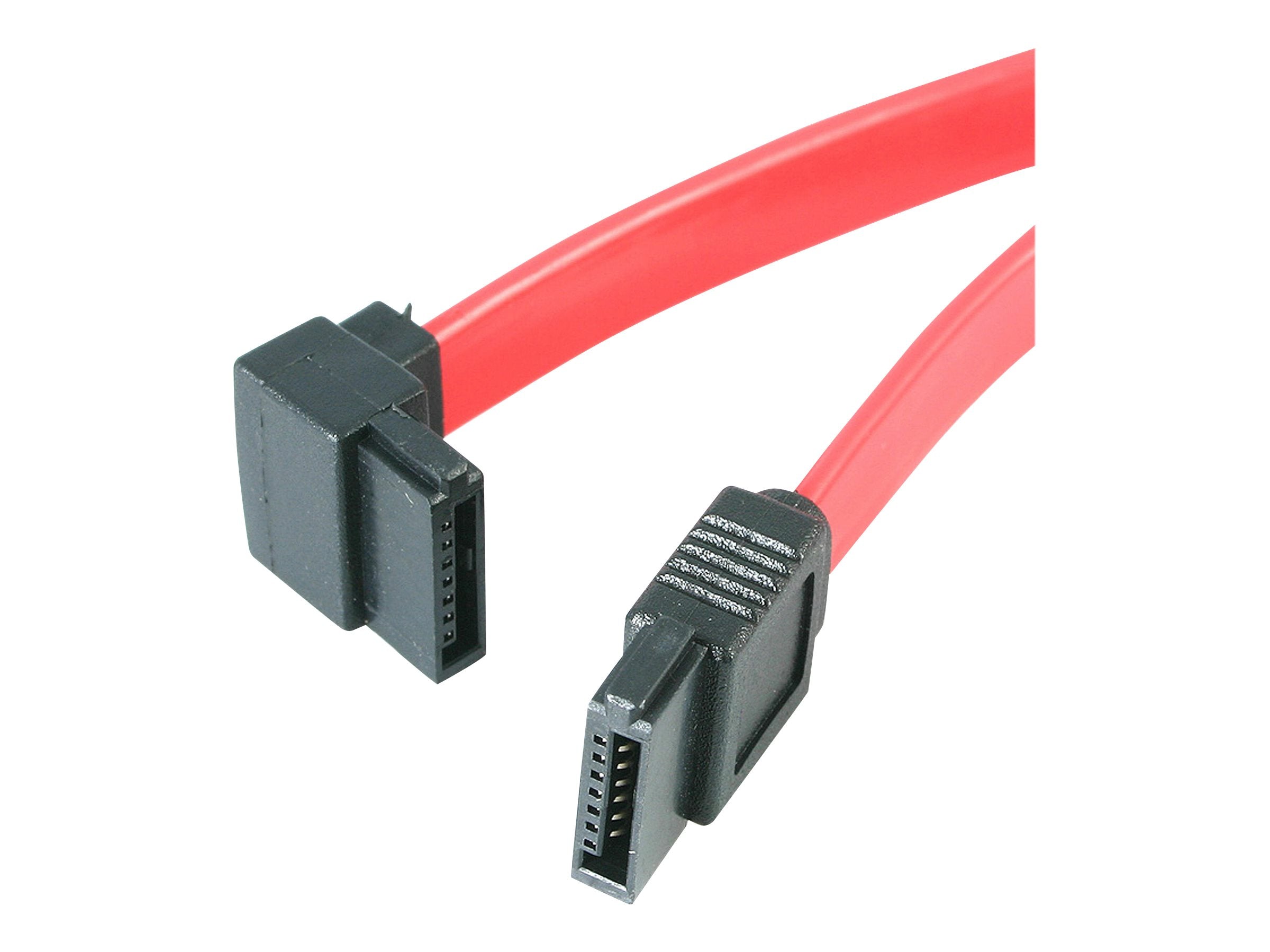 STARTECH.COM 18in SATA to Left Angle SATA Serial ATA Cable - Vorderansicht