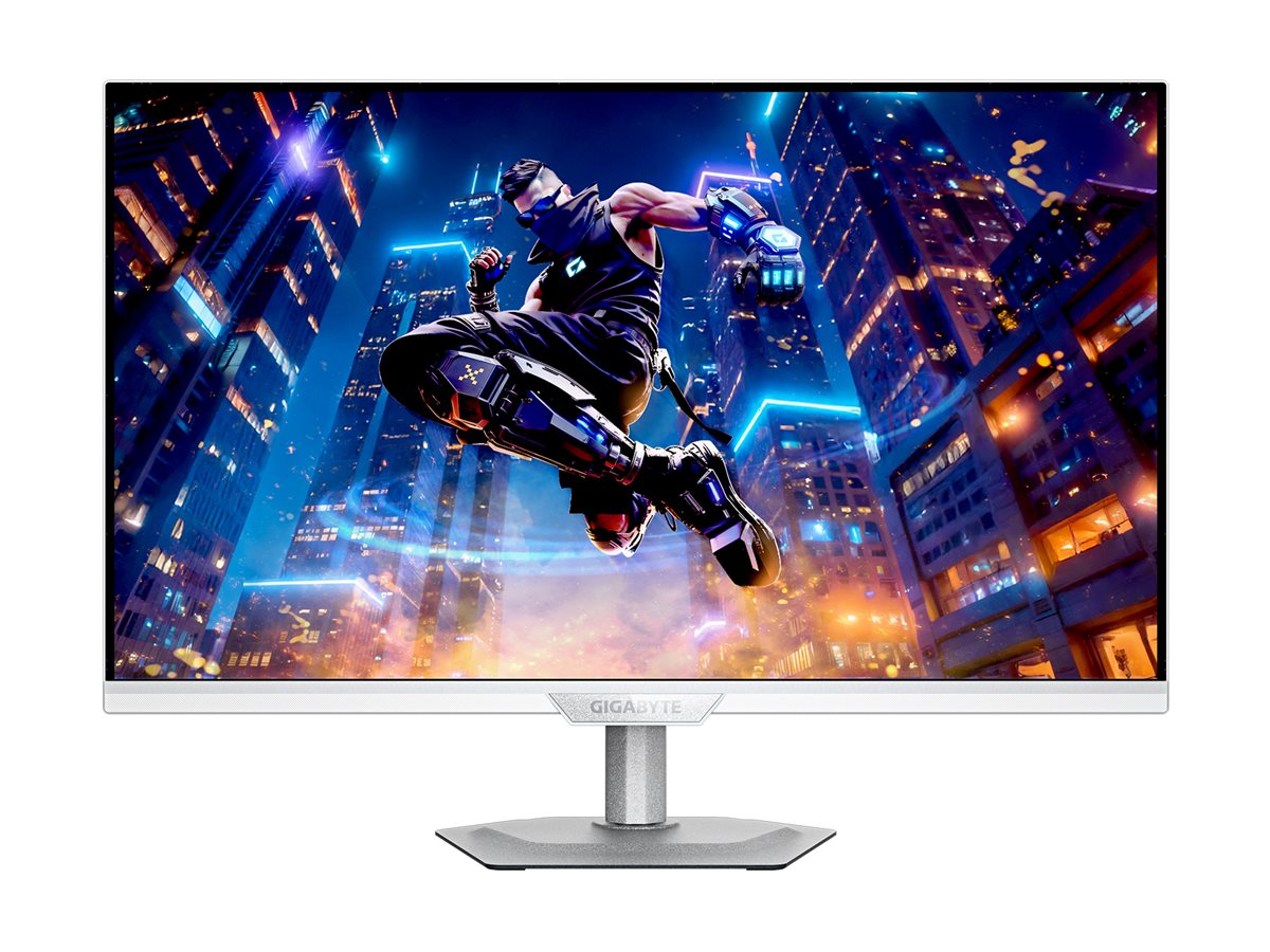 GIGABYTE M27UP ICE Monitor Seitenansicht