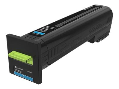 LEXMARK Toner High Yield Corporate Cyan Vorderansicht