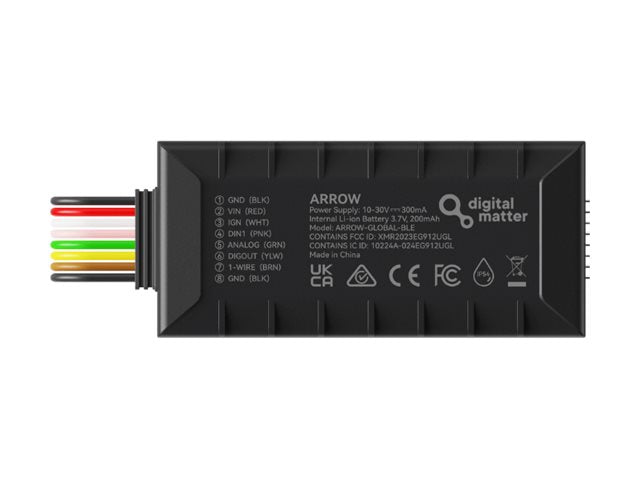 DIGITAL MATTER Arrow GPS Tracker Rückansicht