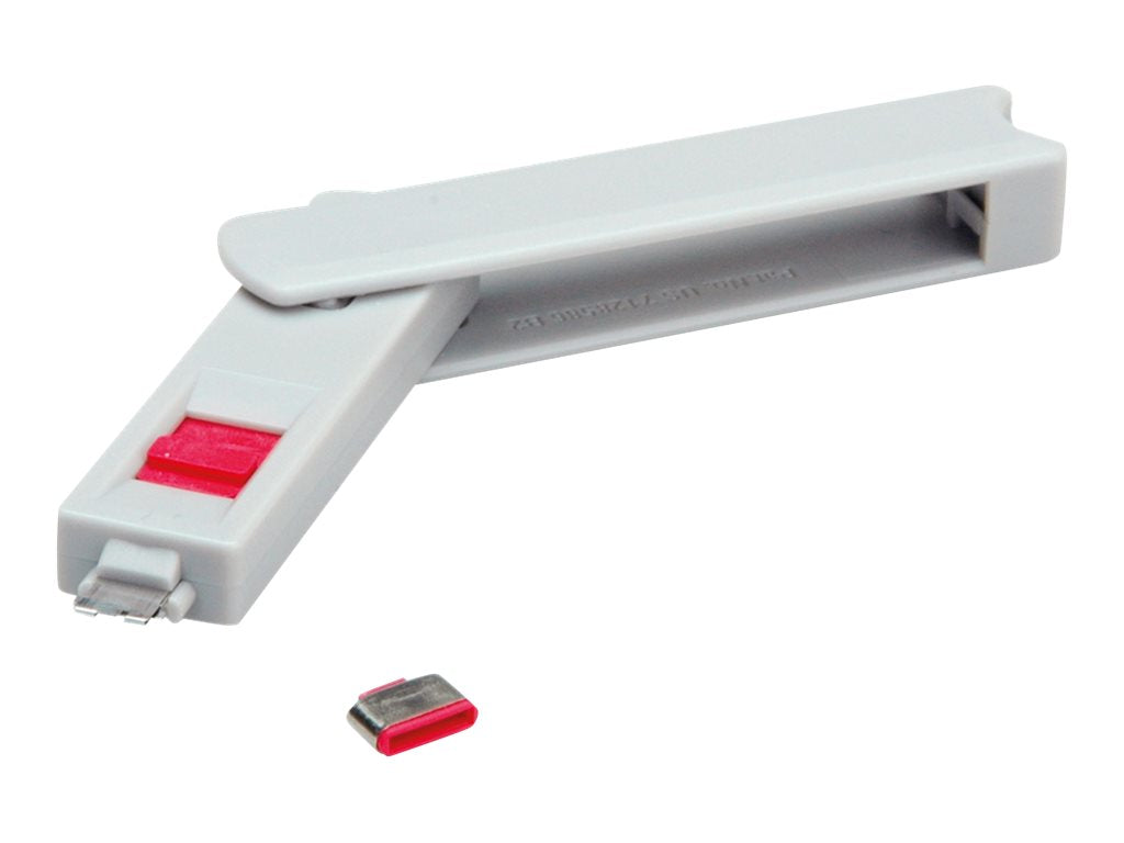 ROLINE USB Typ C Port Blocker Verpackung