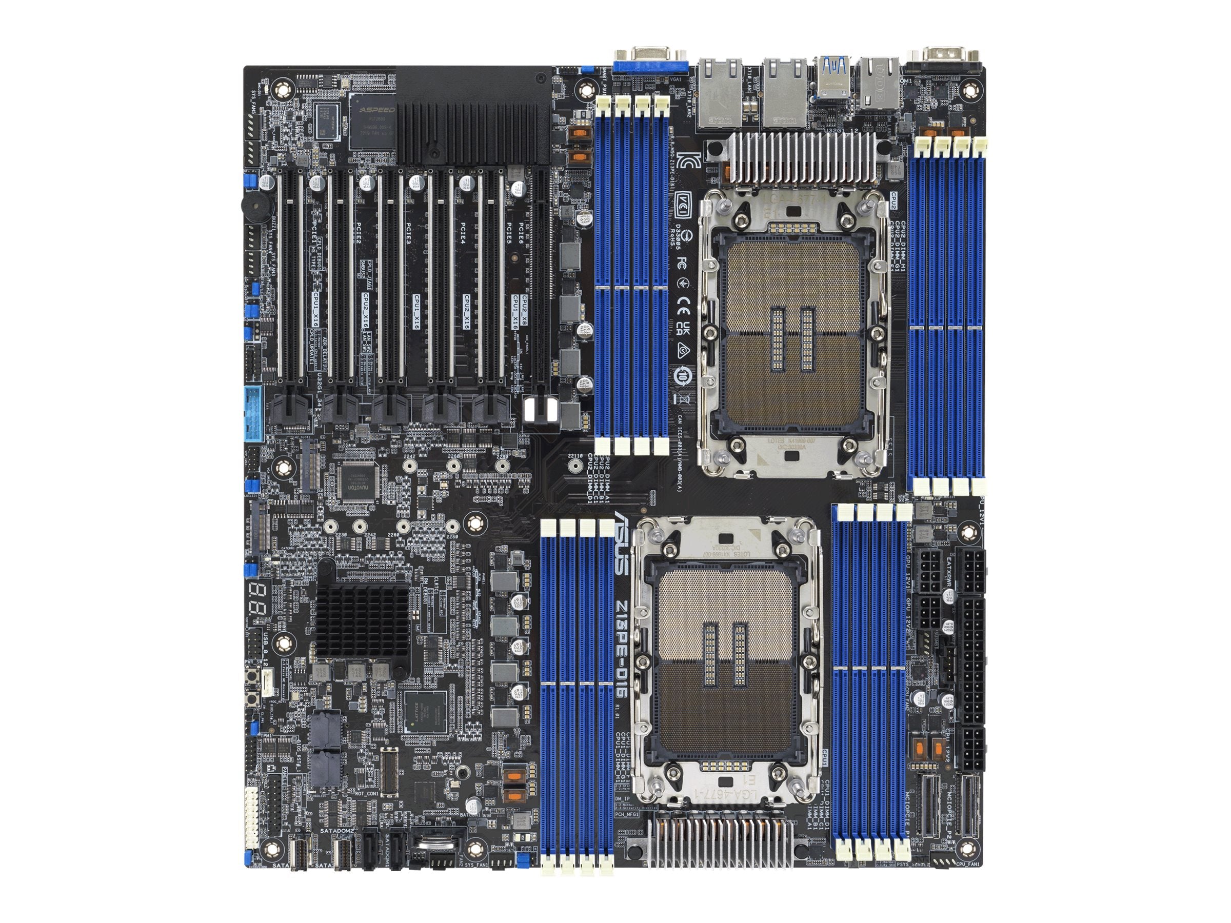 ASUS Z13PE-D16/ASMB11 Motherboard Vorderansicht