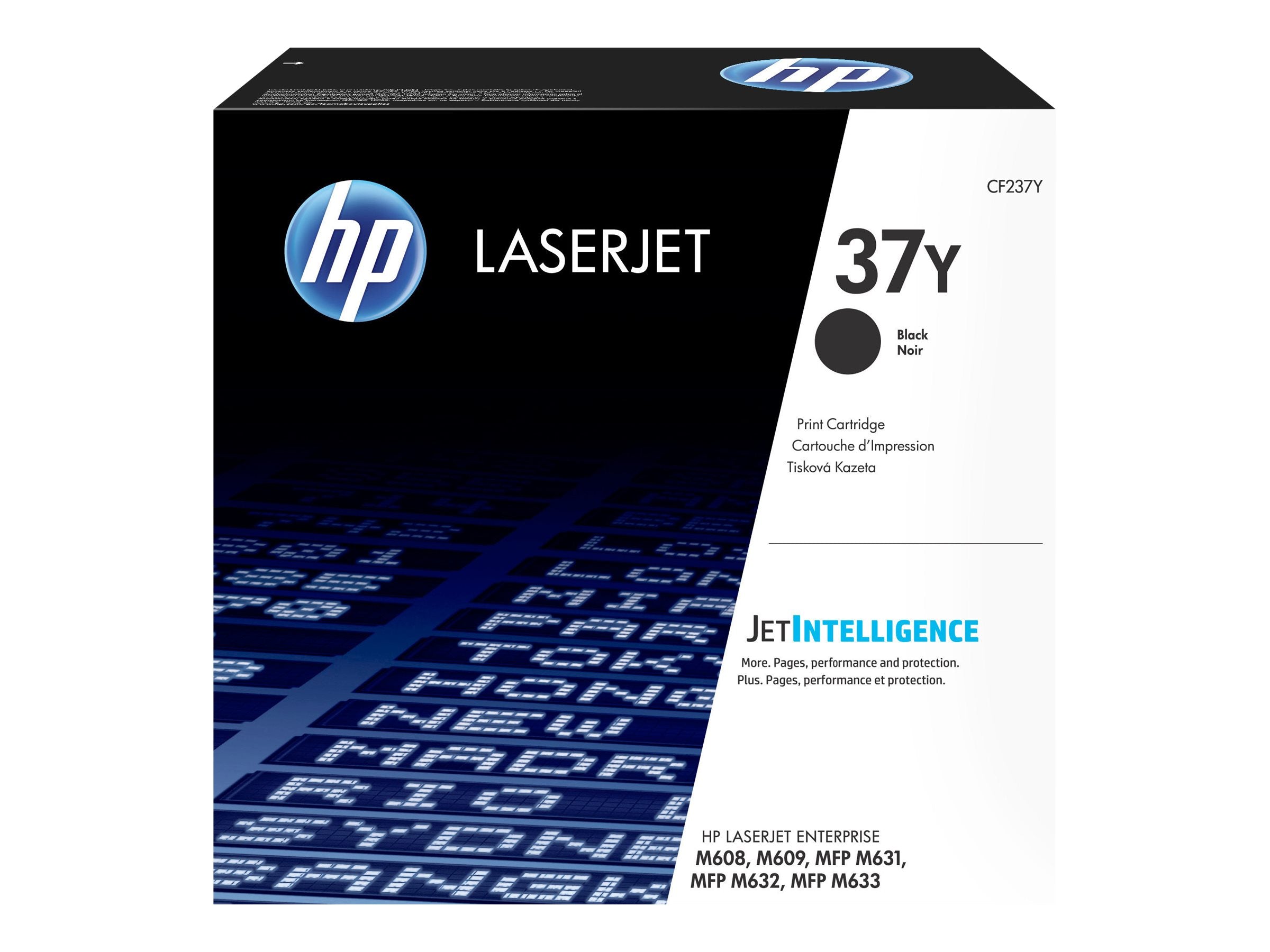 HP 37Y Original LaserJet Toner Schwarz Extra Hohe Kapazität Detailansicht