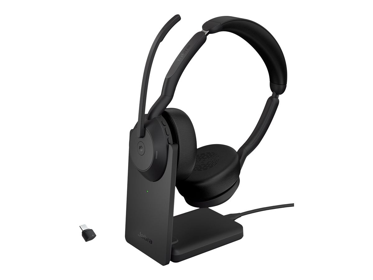 JABRA Evolve2 55 Link3807390c MS Stereo Stand Detailansicht