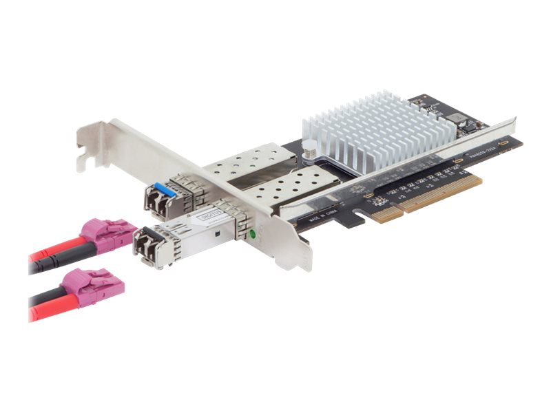 DIGITUS SFP 2 Port 10G PC/Expresskarte Vorderansicht