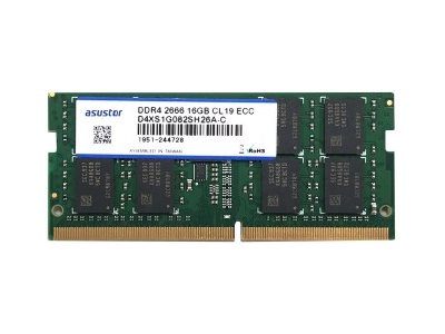 ASUSTOR AS-16GECD4 16GB ECC DDR4 260Pin SODIMM RAM Module Vorderansicht