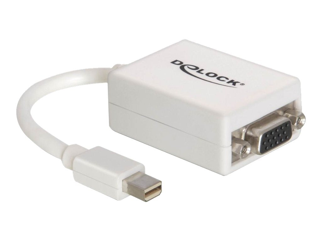 DELOCK Adapter Displayport-St mini > VGA-Bu Vorderansicht